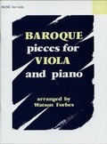 Cover: Baroque Pieces for Viola and Piano - Oxford University Press