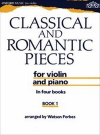Enlarge image Cover: Classical and Romantic Pieces for Violin Book 1 - Oxford University Press
