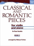 Cover: Classical and Romantic Pieces for Violin Book 3 - Oxford University Press
