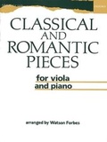 Cover: Classical and Romantic Pieces for Viola - Oxford University Press
