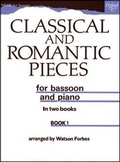 Cover: Classical and Romantic Pieces for Bassoon Book 1 - Oxford University Press