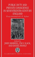 Cover: Public Duty and Private Conscience in Seventeenth-Century England - Clarendon Press