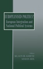 Cover: Europeanised Politics? - Routledge