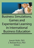 Cover: Business Simulations, Games, and Experiential Learning in International Business Education - Routledge