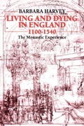 Cover: Living and Dying in England 1100-1540 - Clarendon Press