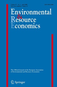 Abbildung von: Environmental and Resource Economics - Springer