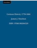 Cover: German History 1770-1866 - Clarendon Press