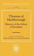 Cover: Thomas of Marlborough: History of the Abbey of Evesham - Oxford University Press