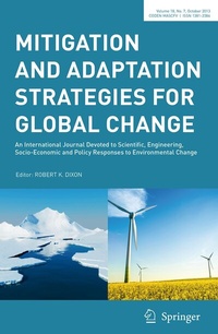 Abbildung von: Mitigation and Adaptation Strategies for Global Change - Springer