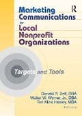 Cover: Marketing Communications for Local Nonprofit Organizations - Routledge