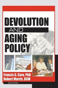 Enlarge image Cover: Devolution and Aging Policy - Routledge
