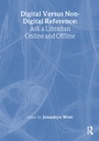 Bild: Digital versus Non-Digital Reference - Routledge