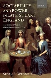 Enlarge image Cover: Sociability and Power in Late Stuart England - Oxford University Press