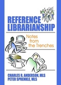 Cover: Reference Librarianship - Routledge