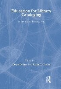 Abbildung von: Education for Library Cataloging - Routledge