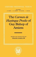 Cover: The Carmen de Hastingae Proelio of Guy, Bishop of Amiens - Oxford University Press