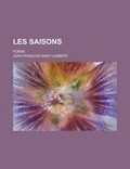 Cover: Les Saisons; Poeme - Rarebooksclub.com