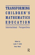 Cover: Transforming Children's Mathematics Education - Routledge