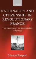 Cover: Nationality and Citizenship in Revolutionary France - Oxford University Press