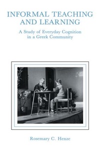 Enlarge image Cover: informal Teaching and Learning - Routledge