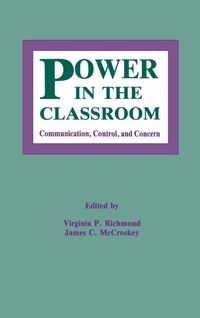 Enlarge image Cover: Power in the Classroom - Routledge