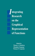 Cover: Integrating Research on the Graphical Representation of Functions - Routledge