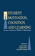 Cover: Student Motivation, Cognition, and Learning - Routledge
