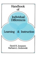 Cover: Handbook of Individual Differences, Learning, and Instruction - Routledge