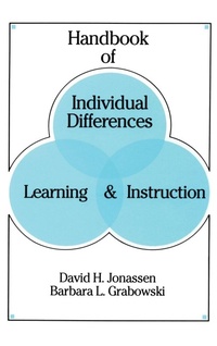 Enlarge image Cover: Handbook of Individual Differences, Learning, and Instruction - Routledge