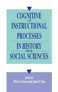 Cover: Cognitive and Instructional Processes in History and the Social Sciences - Routledge