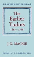 Cover: The Earlier Tudors 1485-1558 - Oxford University Press