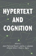 Cover: Hypertext and Cognition - Routledge