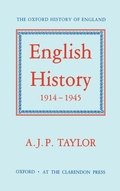 Cover: English History 1914-1945 - Oxford University Press