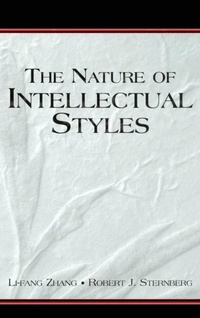 Enlarge image Cover: The Nature of Intellectual Styles - Routledge