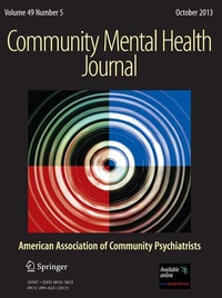 Abbildung von: Community Mental Health Journal - Springer
