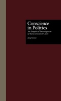 Cover: Conscience in Politics - Routledge