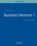 Cover: Business Venture: Teacher's Guide Level 1 - Oxford University Press