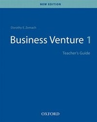 Enlarge image Cover: Business Venture: Teacher's Guide Level 1 - Oxford University Press
