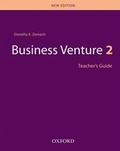 Cover: Business Venture: Teacher's Guide Level 2 - Oxford University Press