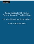 Cover: Oxford English for Electronics: Answer Book with Teaching Notes - Oxford University Press