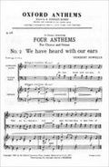 Cover: We Have Heard with Our Ears: For SATB and Organ - Oxford University Press Inc