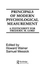 Bild: Principals of Modern Psychological Measurement - Lawrence Erlbaum Associates Inc