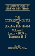 Cover: The Collected Works of Jeremy Bentham: Correspondence: Volume 8 - Oxford University Press