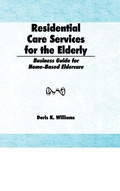 Cover: Residential Care Services for the Elderly - Routledge