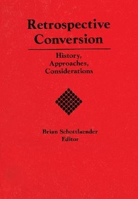 Abbildung von: Retrospective Conversion - Routledge