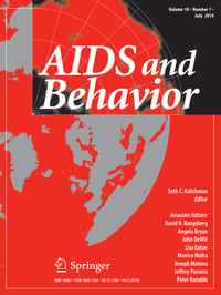 Abbildung von: AIDS and Behavior - Springer