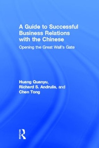 Abbildung von: A Guide to Successful Business Relations With the Chinese - Routledge