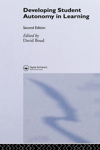 Enlarge image Cover: Developing Student Autonomy in Learning - Routledge Falmer