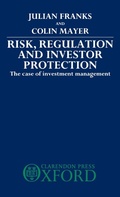 Cover: Risk, Regulation, and Investor Protection - Clarendon Press