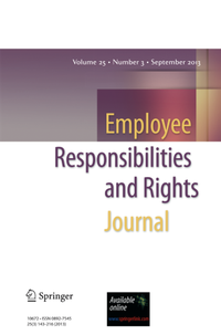 Abbildung von: Employee Responsibilities and Rights Journal - Springer